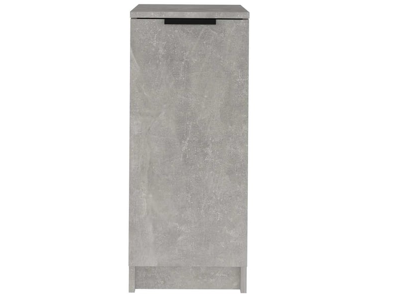  Meuble à chaussure, armoire à chaussures gris béton 30x35x70 cm bois d'ingénierie  - Conforama E