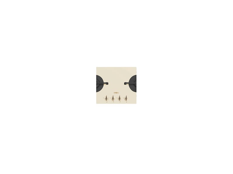 Plaque gaz 60 cm pv864po en verre sur inox 4 foyers avec manettes 8209316 - Conforama B