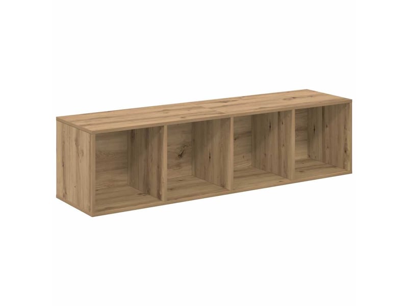  Ensemble meuble tv - banc tv - meuble de rangement 4 pcs marron bois d'ingénierie  - Conforama E