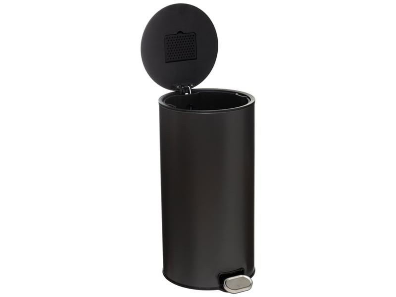 Poubelle cuisine 30 L argenté DELTA - Conforama L