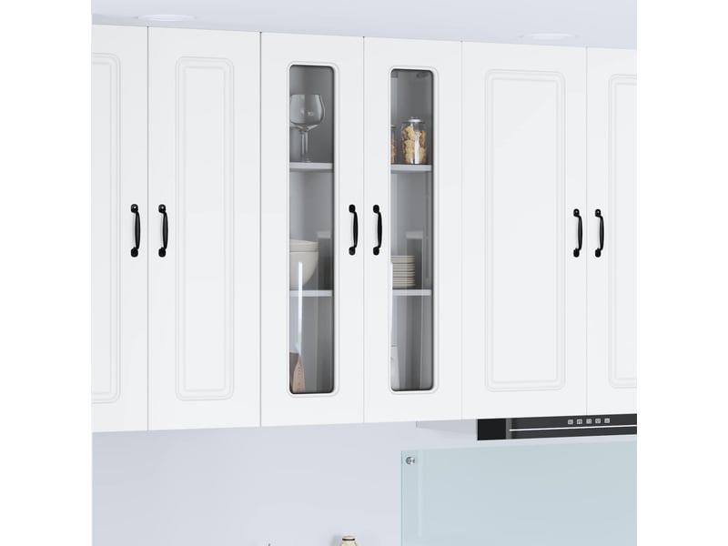  Meuble mural de cuisine | armoire de cuisine blanc 60x31x100cm shl363  - Conforama B