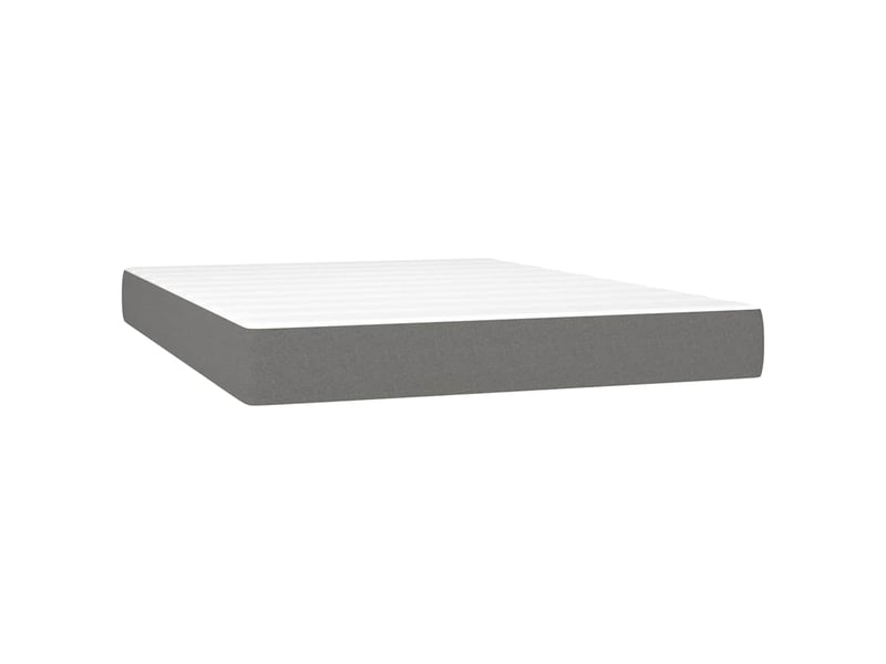  Matelas de lit à ressorts ensachés fermeté moyenne gris foncé 140x200x20 cm shl69318  - Conforama A