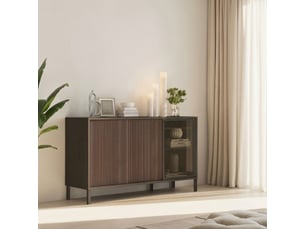 Buffet 3 porte(s) 0 tiroir(s) ALTOBUY TICORIA - 155 cm coloris marron