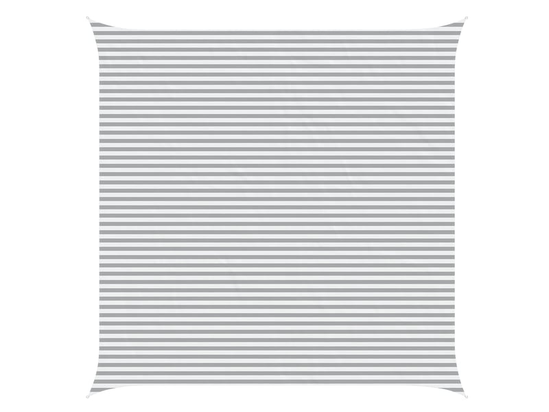 Voile d'ombre - voile d'ombrage - voile parasol 6 x 6 m 100 % polyester oxford carré - Conforama A