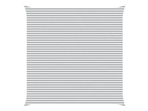 Voile d'ombre - voile d'ombrage - voile parasol 6 x 6 m 100 % polyester oxford carré