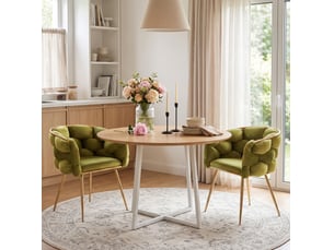 Pouf / repose pied <strong>EVRYAE </strong> <strong></strong> vert