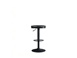 tabouret de bar assise réglable en hauteur - noir hauteur d'assise 83 cm vendu A l'unité
