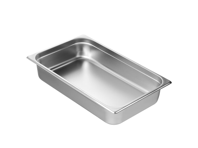  Poêle à vapeur anti-bourrage,succebuy grande taille,acier inox 0,8 mm,4 pouces de profondeur,conservation des aliments  - Conforama C
