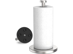 Porte sopalin, porte essuie tout pour la cuisine et la salle de bains, support sopalin avec ventouse lestée, porte rouleau essuie tout pour une