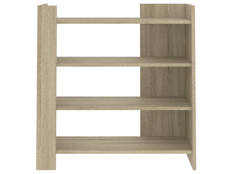  Buffet - bahut - meuble de rangement chêne sonoma 73,5x35x75 cm bois d'ingénierie  - Conforama D