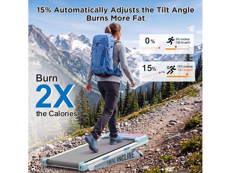  Tapis de marche et course inclinaison automatique 15 % evryae  - Conforama E
