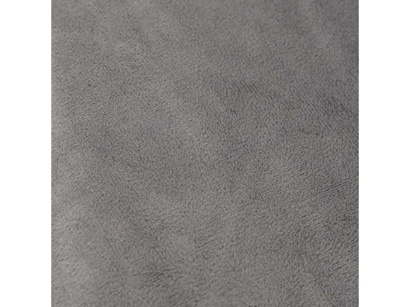  Couverture lestée adulte avec housse gris 140x200 cm 10 kg tissu  - Conforama D