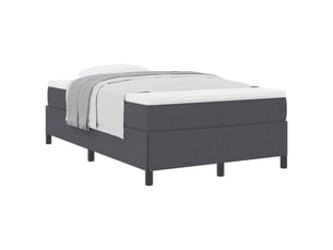Lit 2 places 120x190cm    coloris gris