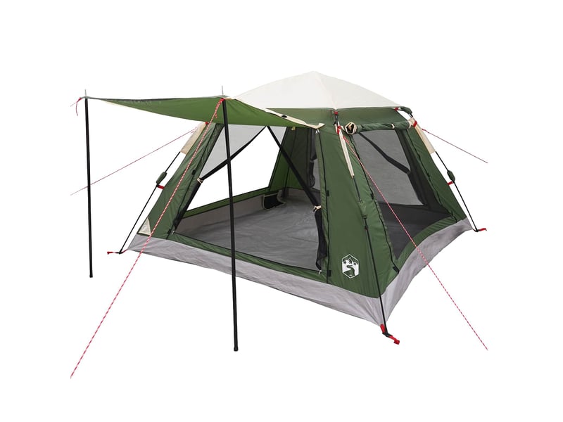 Camping tente 3 personne vert polyester 185t - Conforama D