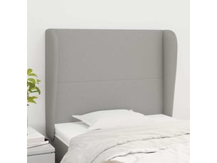 Tete de lit A poser largeur 103 cm <strong></strong> <strong></strong> argenté