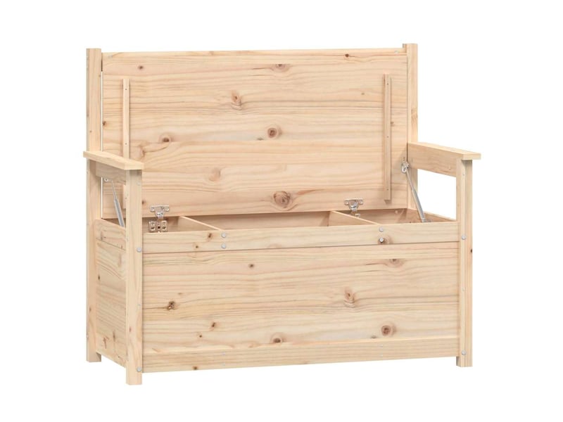  Banc banquette, banc d'entrée 112,5x51,5x96,5 cm bois de pin massif  - Conforama E