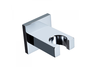 Support de pommeau de douche mural réglable multicolore - compatible avec tous les espaces - composants universels chromés