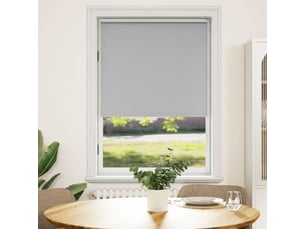 Store enrouleur occultant, store à rouleau 124,4 x 175 cm, largeur du tissu 120 cm, gris cf45416