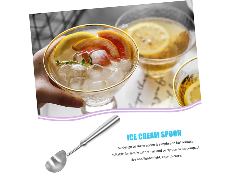 Cuillère à glace écarts balle de melon ramasseur scoop boules de glace piques à glace boules de melon cuillères à creuser des fruits  - Conforama C