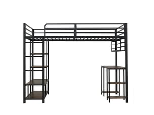 Lit mezzanine 120x200 cm coloris bicolore