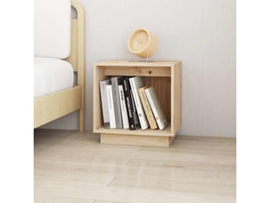 Lot de 2 tables de chevet - cabinet de chevet - table de nuit 40x30x40 cm bois de pin solide