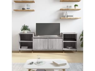 Meuble tv coloris gris 160 cm <strong></strong>  <strong></strong>