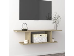 Meuble tv coloris marron 103 cm <strong></strong>  <strong></strong>