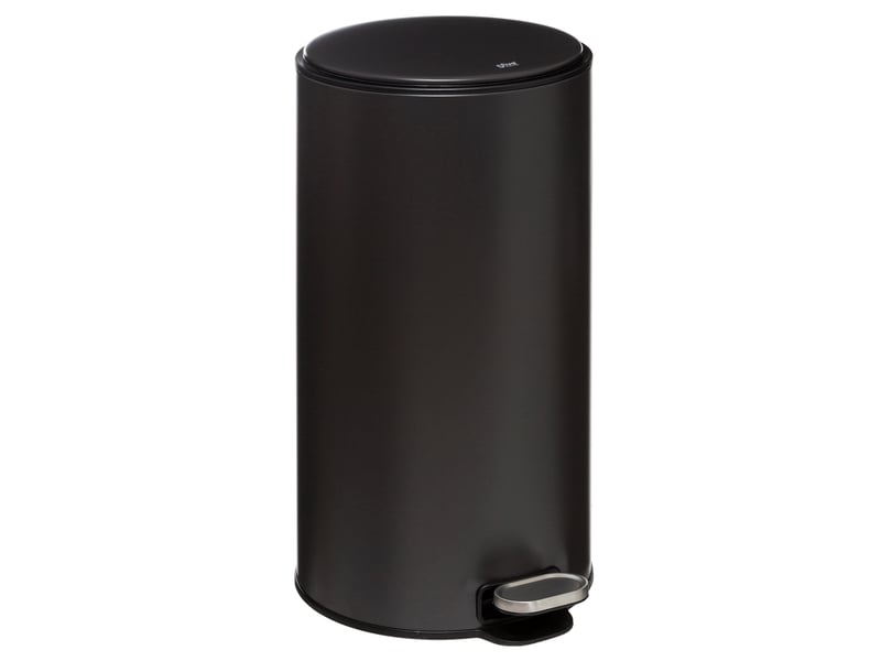 Poubelle cuisine 30 L argenté DELTA - Conforama A
