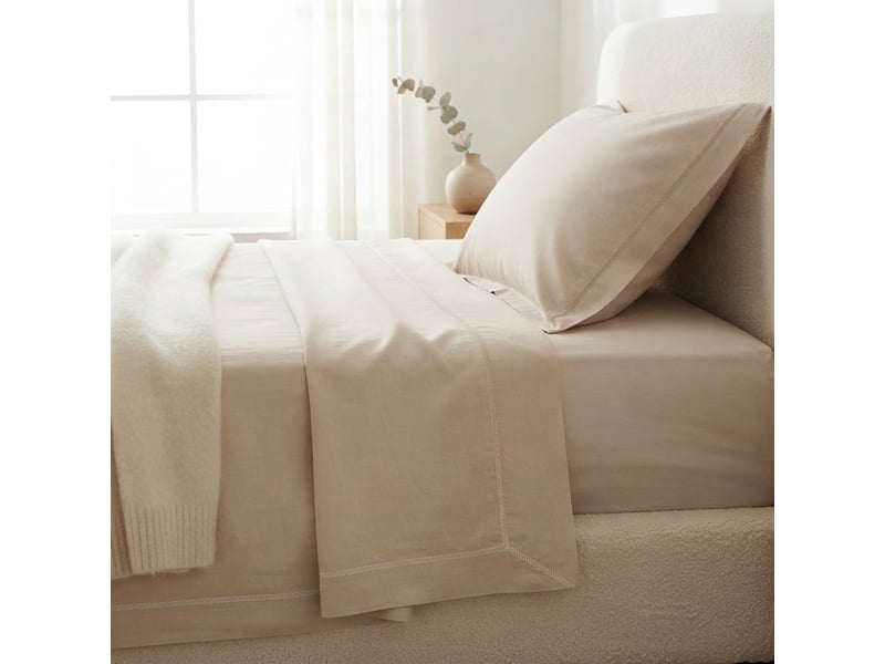 Drap plat en percale de coton confort  - Conforama D