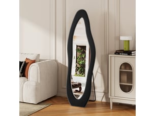 Miroir  à poser coloris noir <strong></strong>  <strong></strong> - 50 cm x 2 cm