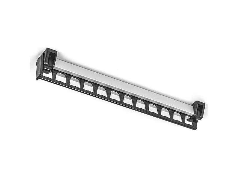  Porte-vêtements coulissant - support coulissant pour penderie - peut contenir 12 cintres - longueur 315 mm  - Conforama C
