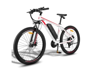 Vélo électrique | fafrees | f28 mt | 250w 36v15ah 27,5 disque - blanc-rouge