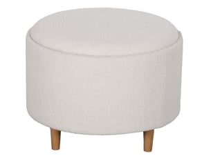 Pouf / repose pied TCQPZ blanc