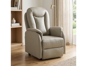 Fauteuil relax électrique <strong></strong> Simili gris