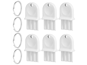 5pcs distributeur papier toilette clé et 4 anneaux métalliques, clé distributeur de papier toilette gaufré toilet paper dispenser key