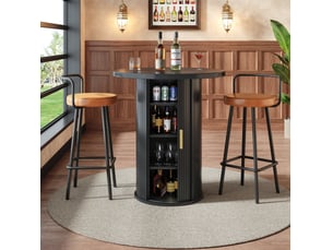 Bar coloris noir WISHDOR - 60 cm