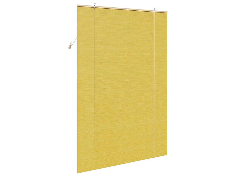  Store enrouleur, store à rouleau jaune 150 x 220 cm bambou cf45273  - Conforama E