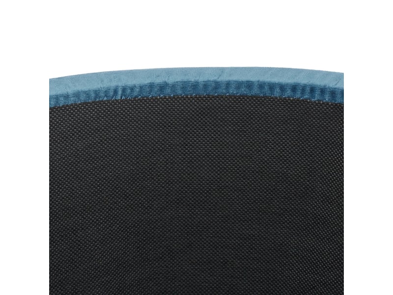  Pouf coiffeuse rangement chic 40 x 40 x 45 cm en velours bleu pétrole 13_0010873  - Conforama E