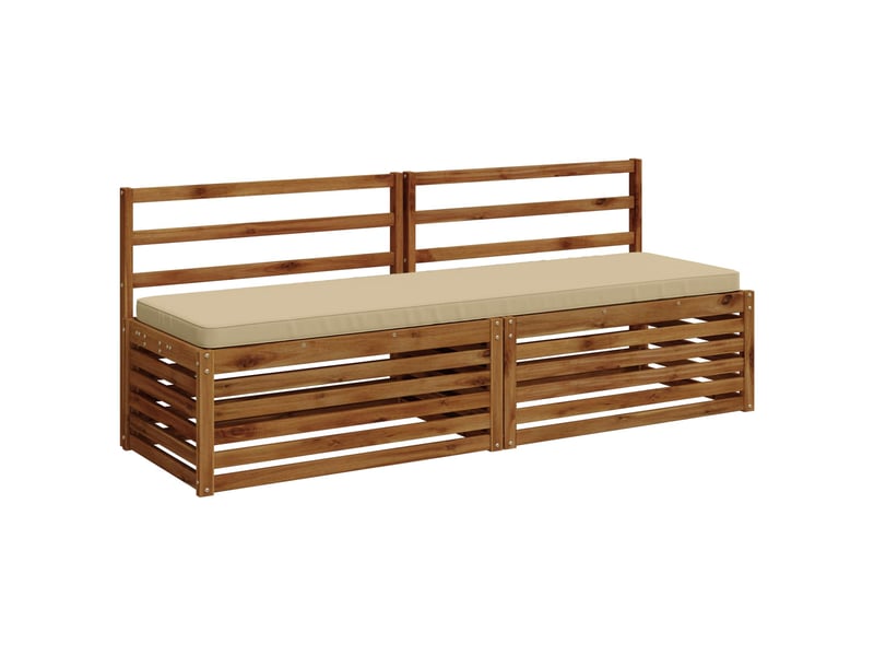 Coussin de banc, coussin d'assise, coussin pour chaisecanapé 1 pièce vught 100 % polyester beige cf51607 - Conforama C