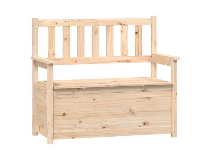  Banc banquette, banc d'entrée 112,5x51,5x96,5 cm bois de pin massif  - Conforama A