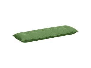 Coussin de dos, coussin de dossier vert clair 160 x 50 cm tissu en velours côtelé cf55051