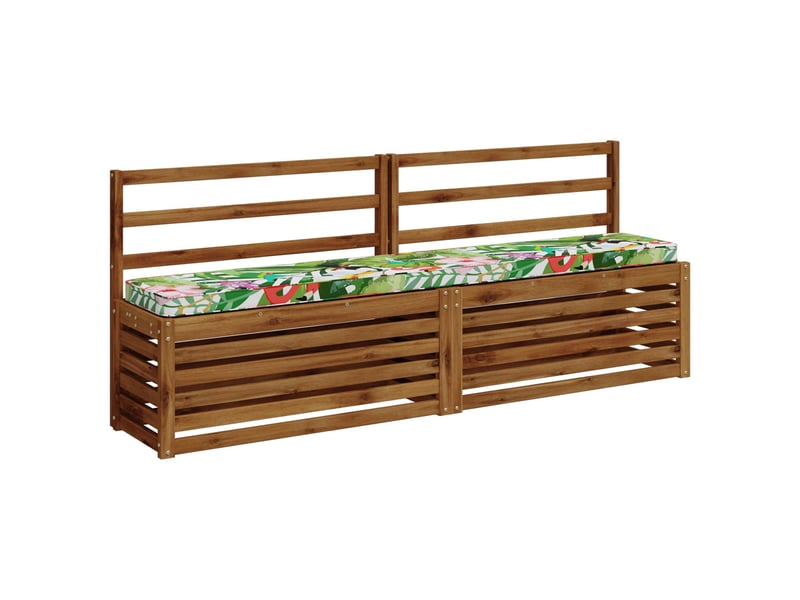  Lot de 2 coussins de banc, coussins d'assise vught 100 % polyester cf58361  - Conforama C