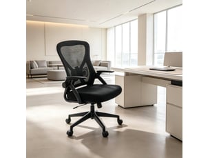Chaise de bureau <strong>WISHDOR</strong> <strong></strong> avec assise réglable en hauteur