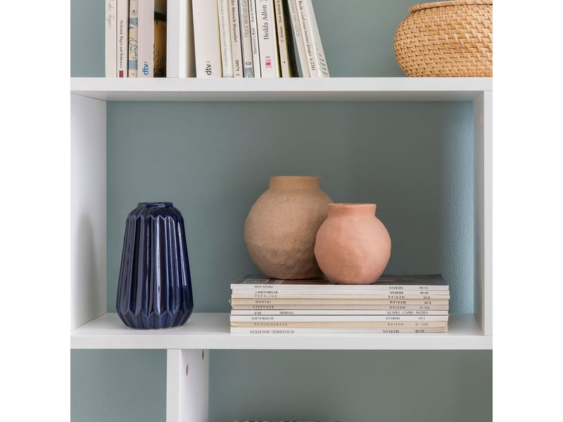  Bibliothèque 70x23,5x190,5 cm blanc  - Conforama C