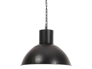Lampe suspendue, suspension luminaire 25 w noir rond 48 cm e27