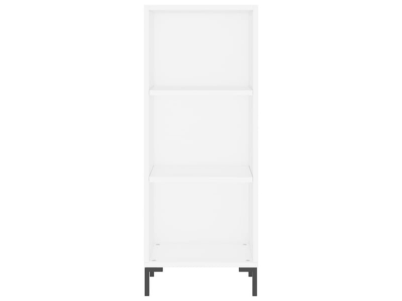  Buffet - bahut - meuble de rangement blanc 34,5x32,5x90 cm bois d'ingénierie  - Conforama D