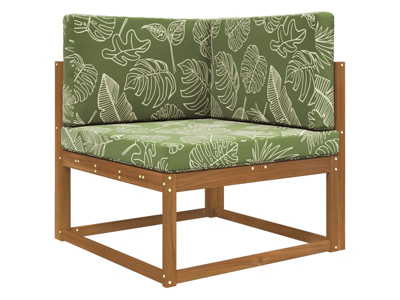  Coussin de canapé d'extérieur, coussin de chaise polyester modèle feuille cf54100  - Conforama C