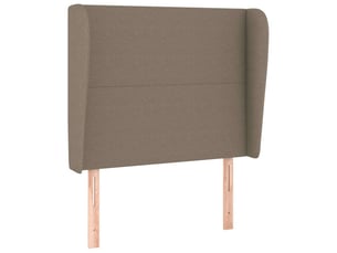 Tete de lit A poser largeur 103 cm taupe