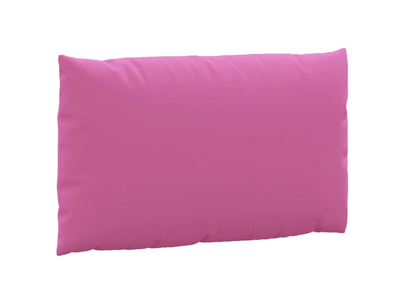  Lot de 3 coussins de palette, coussins de canapé rose tissu oxford cf59701  - Conforama E