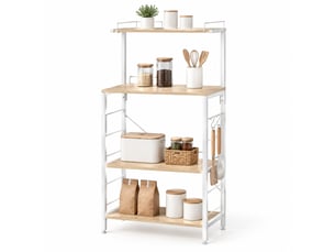 Bibliotheque coloris bicolore 4 étagère(s) DESVIAE - 40 cm x 123 cm